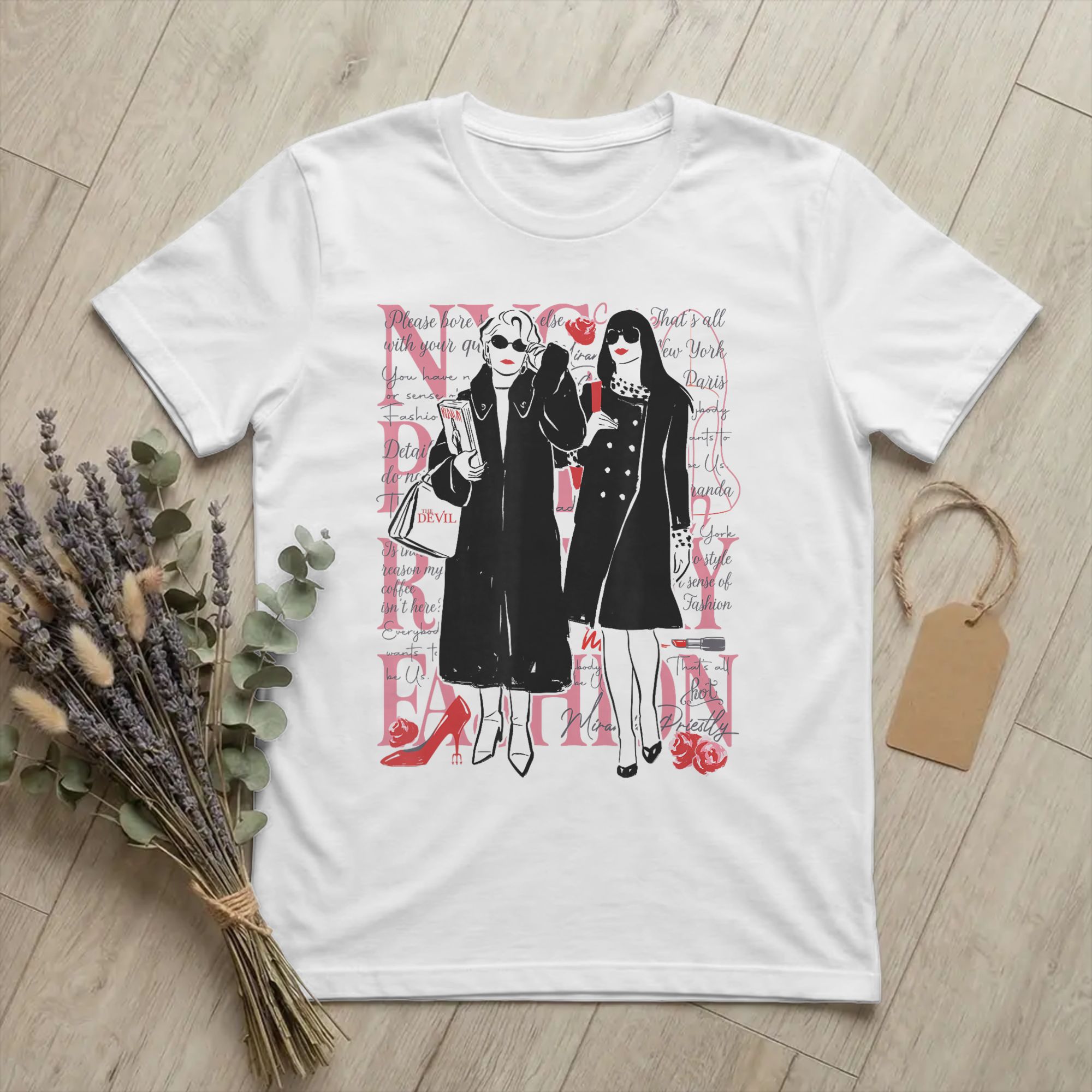 Vintage Fashion Nyc - Miranda Priestly and Andy The Devil
