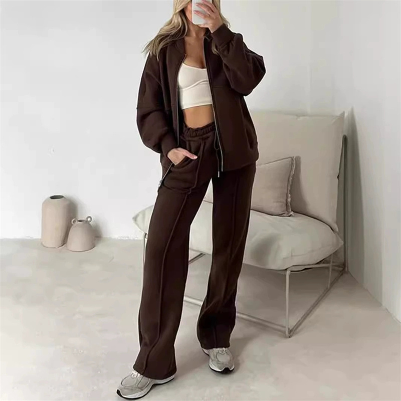 2025 Sweatshirt Two-piece Suit - Wide Leg Trouser 70S incelemesi ve fiyatı