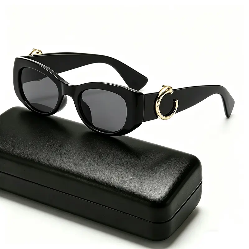 New Cat Eye Leopard Decorative - Vintage Fashion Y2K incelemesi ve fiyatı