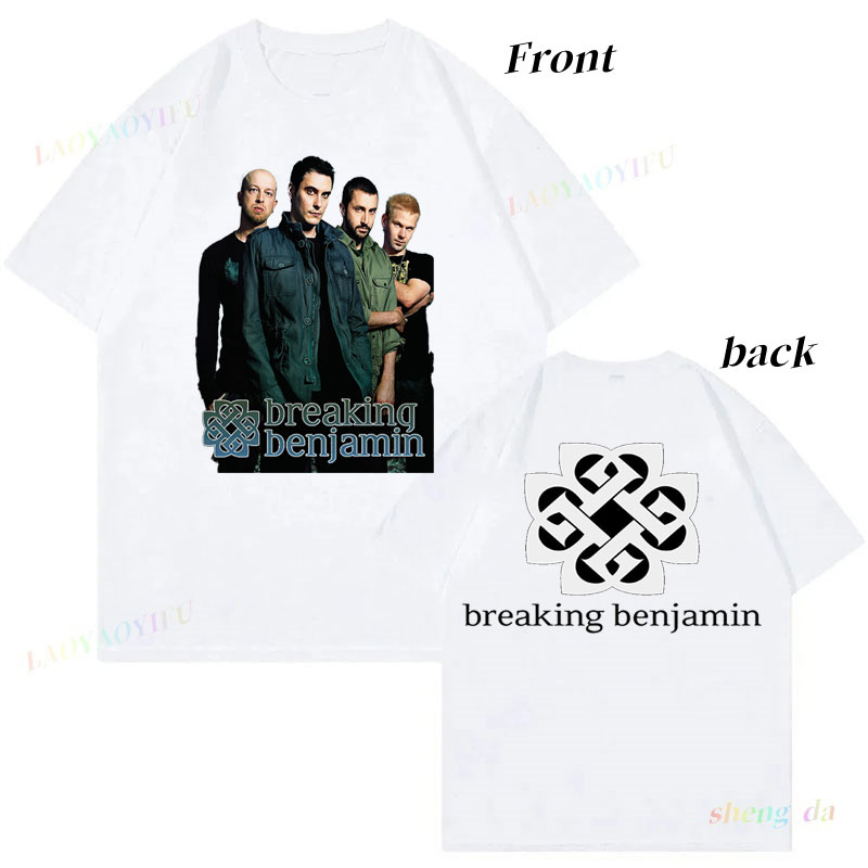 Camiseta Breaking Benjamin Ame - Vintage Fashion Websites incelemesi ve fiyatı