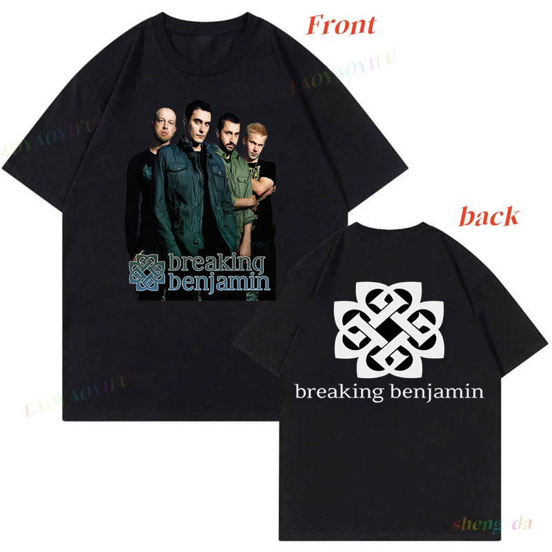 Camiseta Breaking Benjamin Ame - Vintage Fashion Websites incelemesi ve fiyatı