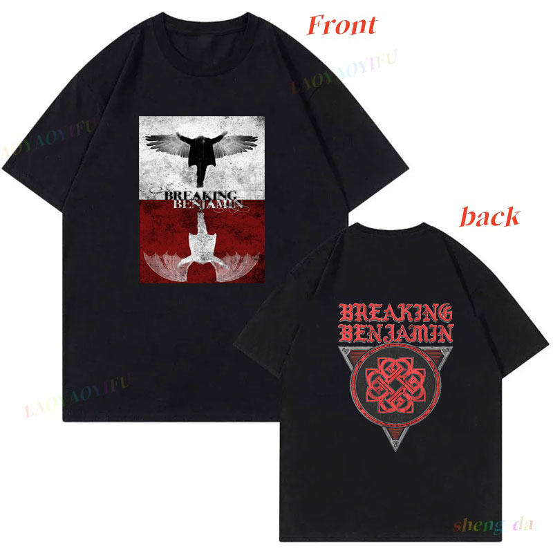 Camiseta Breaking Benjamin Ame - Vintage Fashion Websites incelemesi ve fiyatı