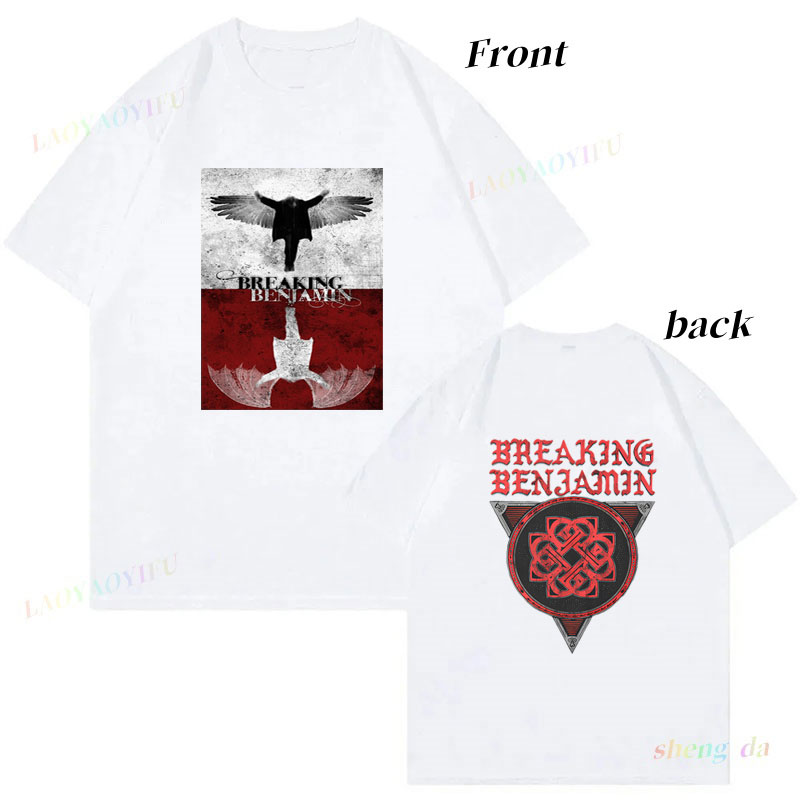 Camiseta Breaking Benjamin Ame - Vintage Fashion Websites incelemesi ve fiyatı
