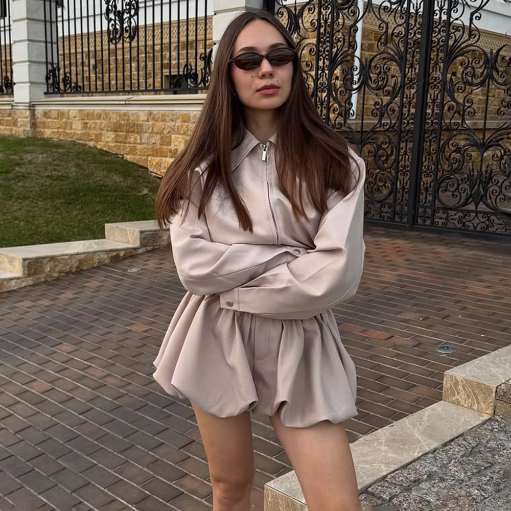 Ticketsx Women's 2 Piece Short - Vintage Fashion Jacket incelemesi ve fiyatı