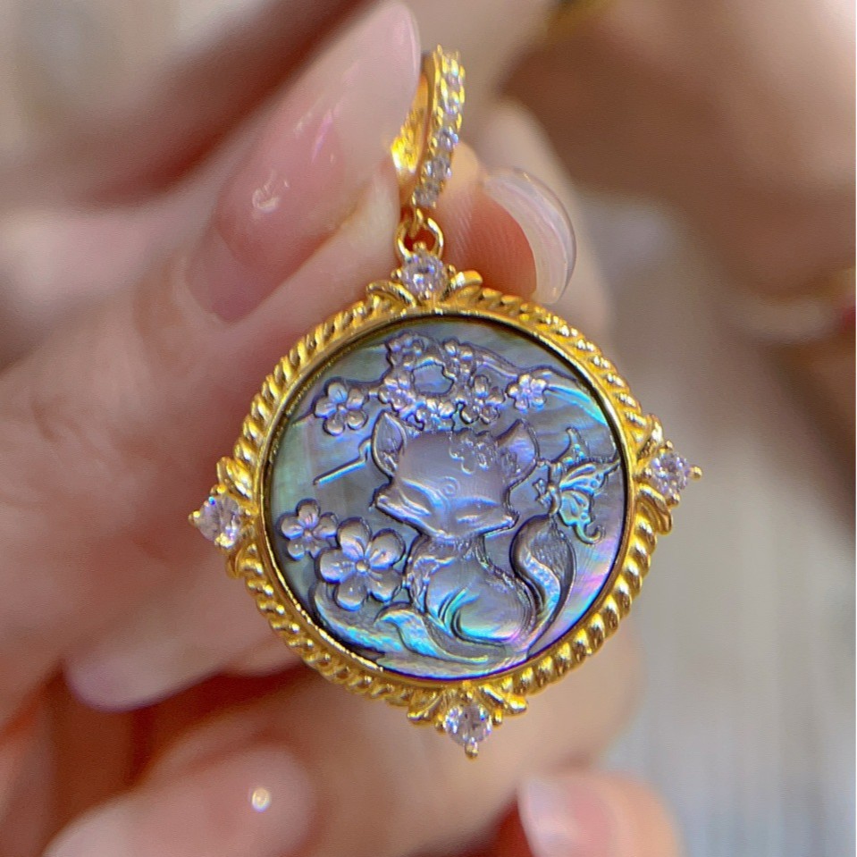 925 Sterling Silver Shell Came - Vintage Fashion Center incelemesi ve fiyatı