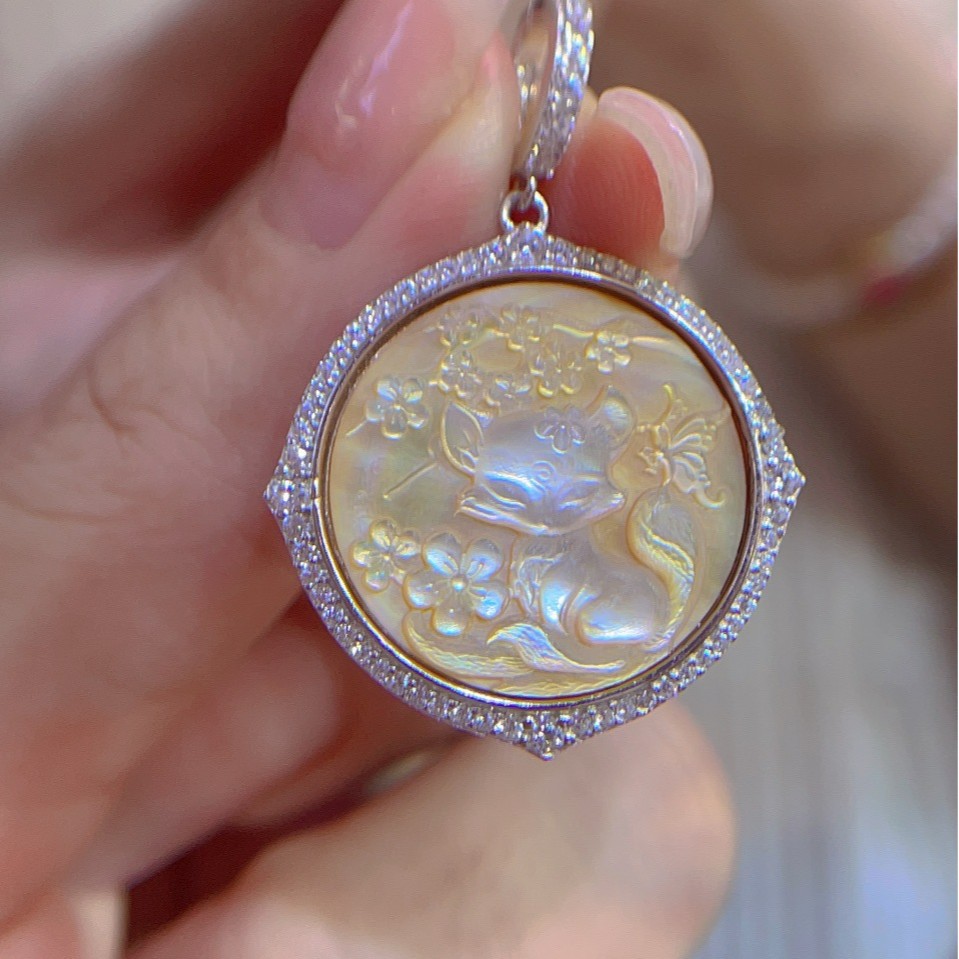 925 Sterling Silver Shell Came - Vintage Fashion Center incelemesi ve fiyatı