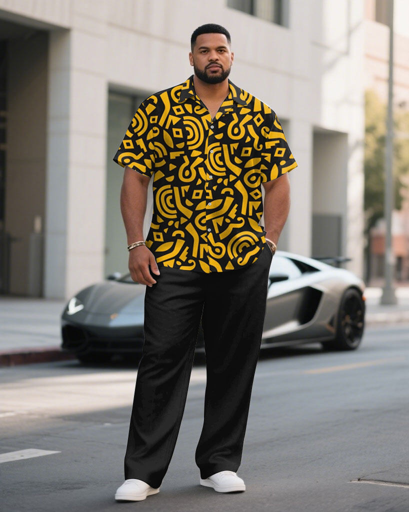 S-9XL Plus Size Men's Baroque  - Printed Floral Shirt incelemesi ve fiyatı