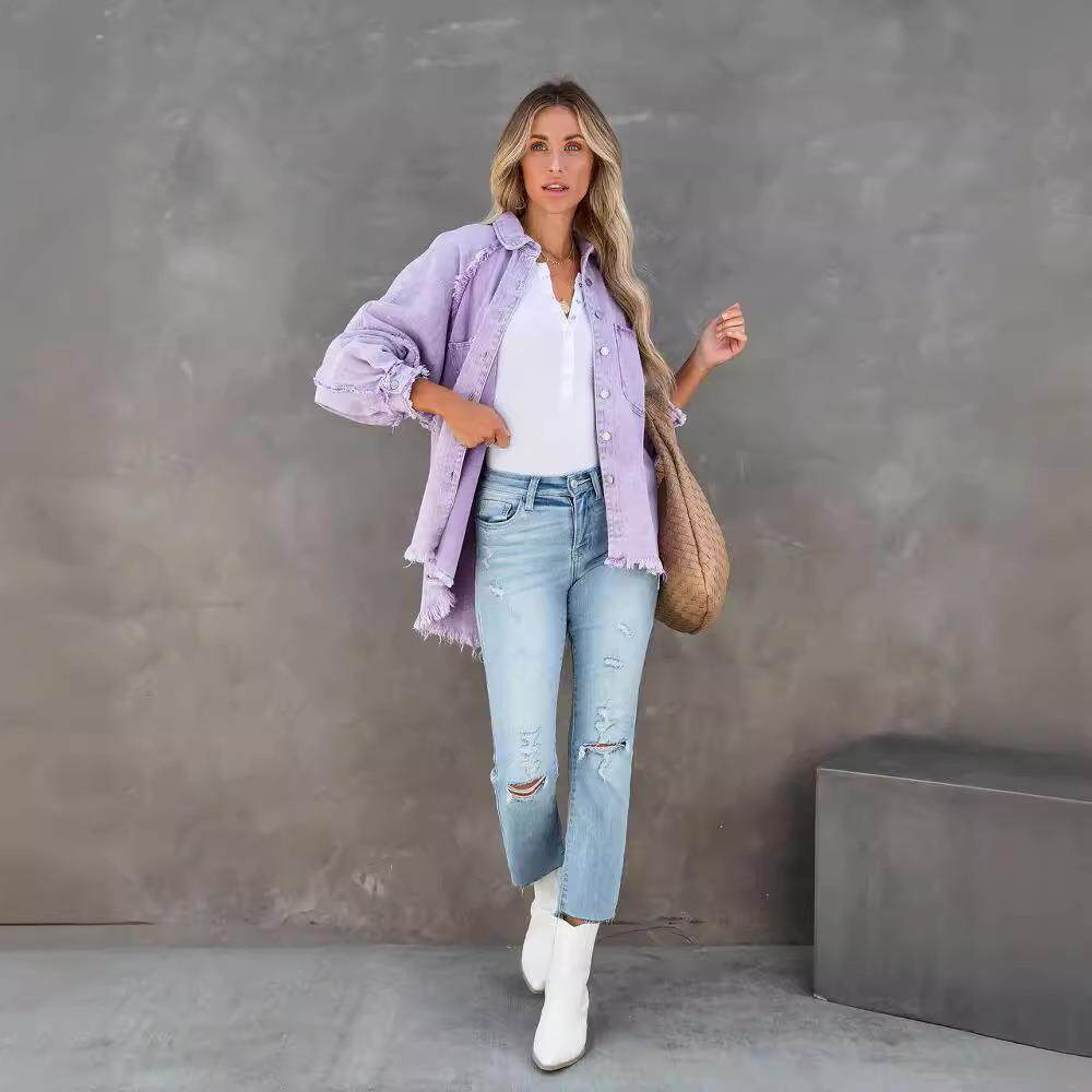 Women's Summer New Casual Vint - Vintage Fashion Jacket incelemesi ve fiyatı