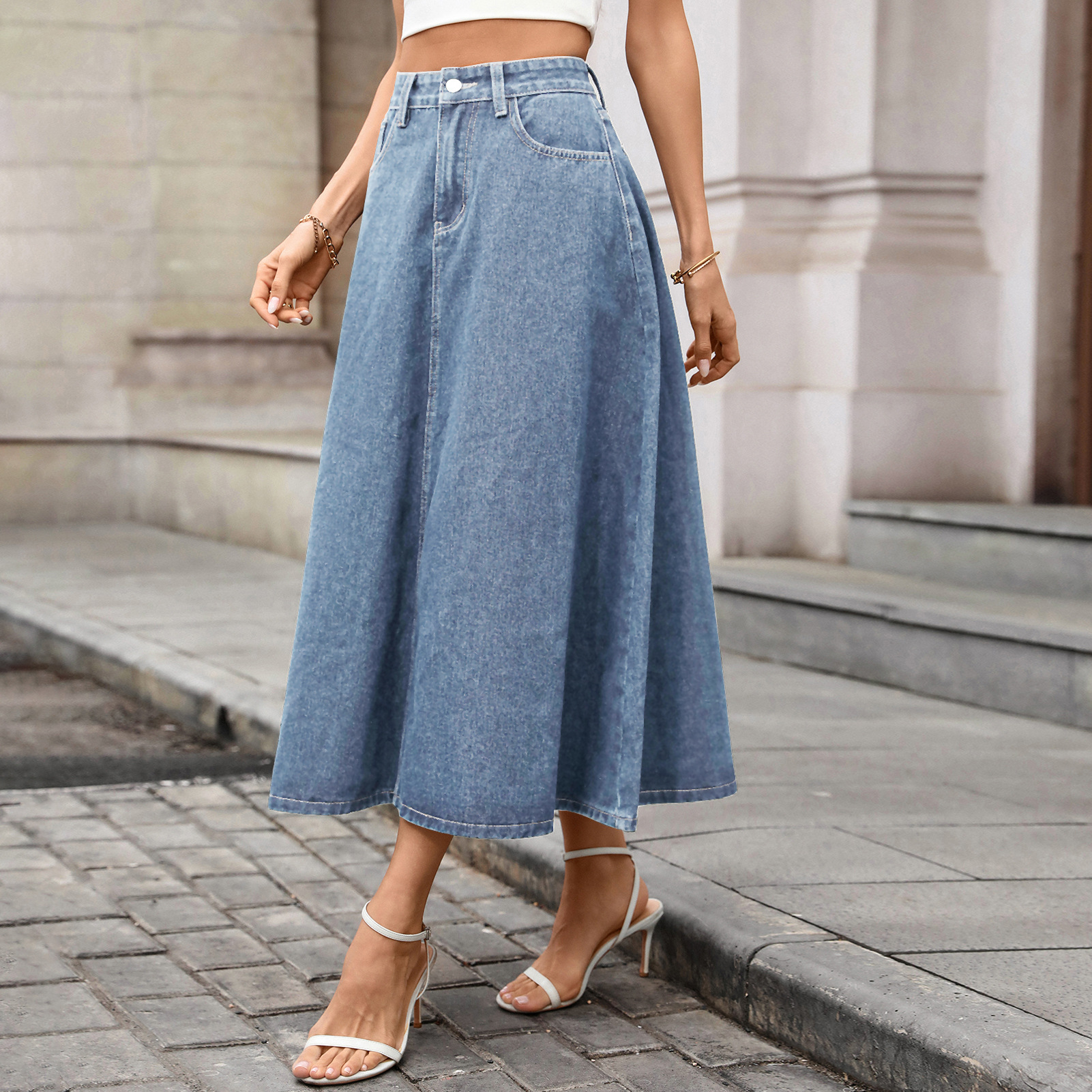 Chic Spring/summer Vintage Den - Vintage Fashion Y2K incelemesi ve fiyatı