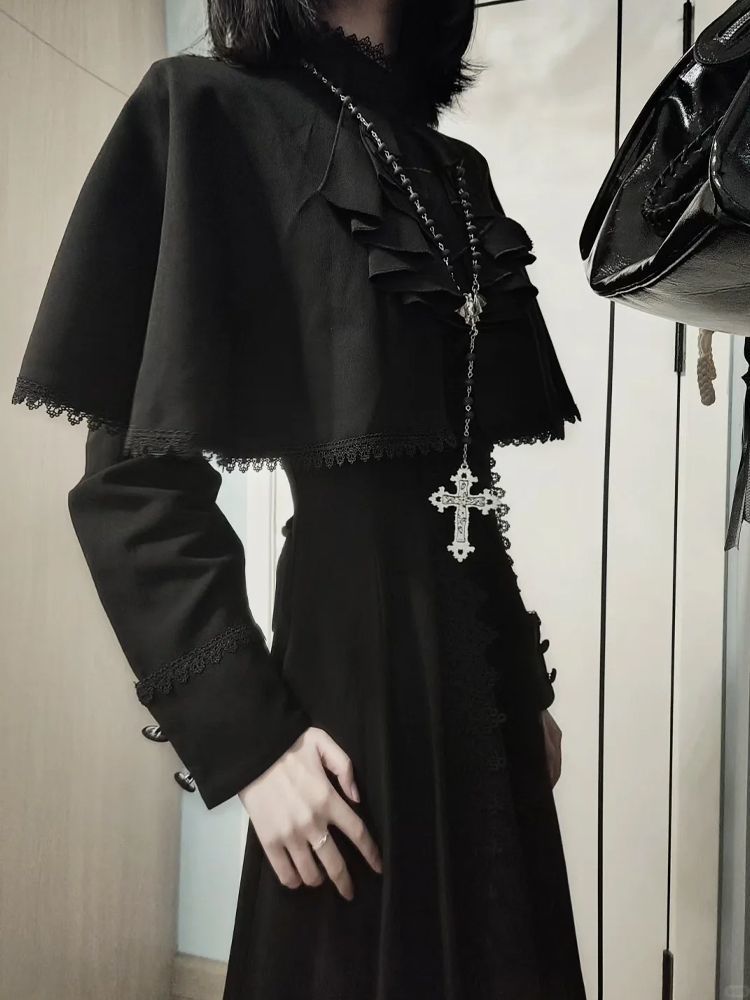 Japanese Gothic  Black Elegant - Vintage Fashion Ai incelemesi ve fiyatı