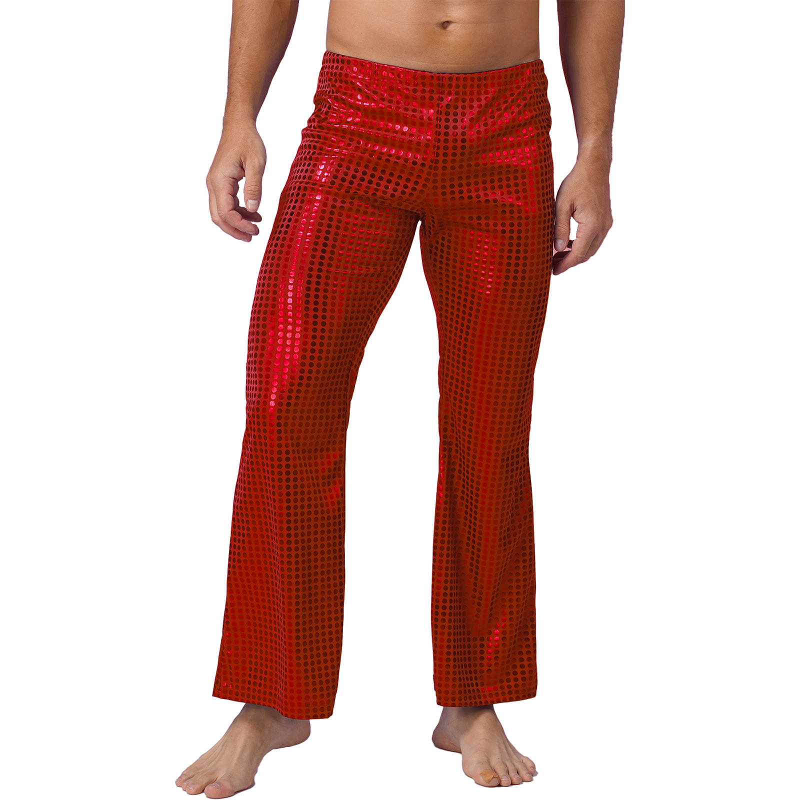 Mens 70s Shiny Sequins Hip Hop - Wide Leg Trouser 70S incelemesi ve fiyatı