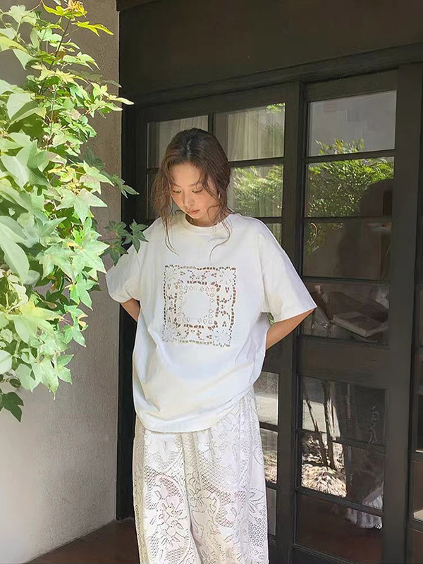 Vintage Embroidered Loose roun - Vintage Fashion Bloggers incelemesi ve fiyatı