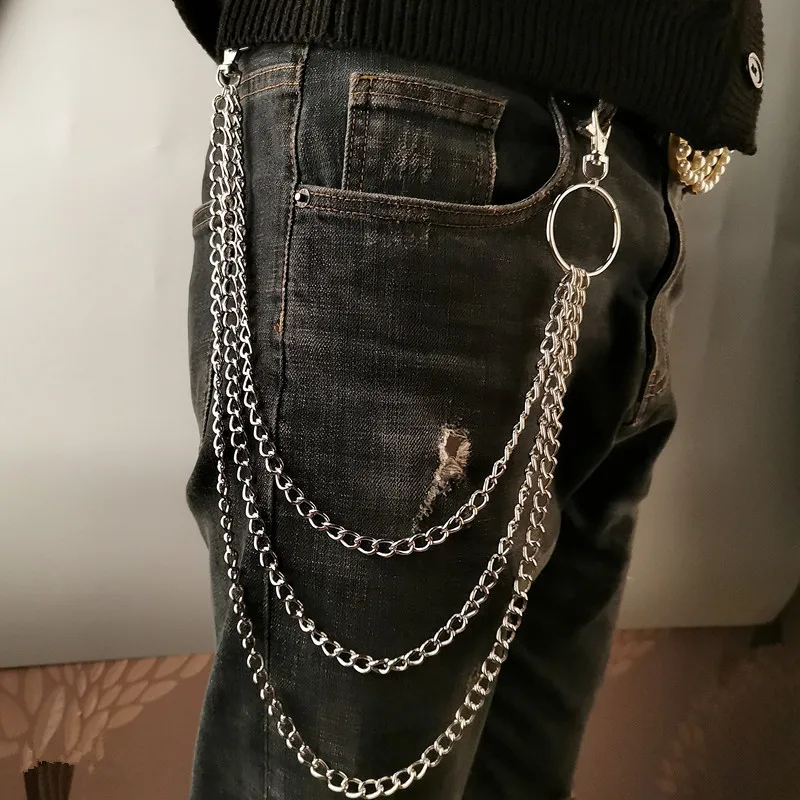 Layer Metal Belt Chain Punk Ho - Vintage Fashion Ai incelemesi ve fiyatı