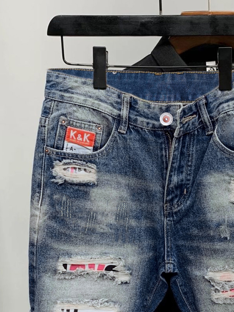 2026 Summer Ripped Straight Me - Vintage Fashion Trends incelemesi ve fiyatı