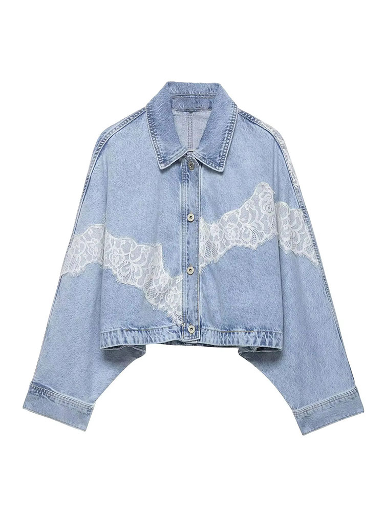 HH Elegant Women Blue Denim Ja - Vintage Fashion Jacket incelemesi ve fiyatı