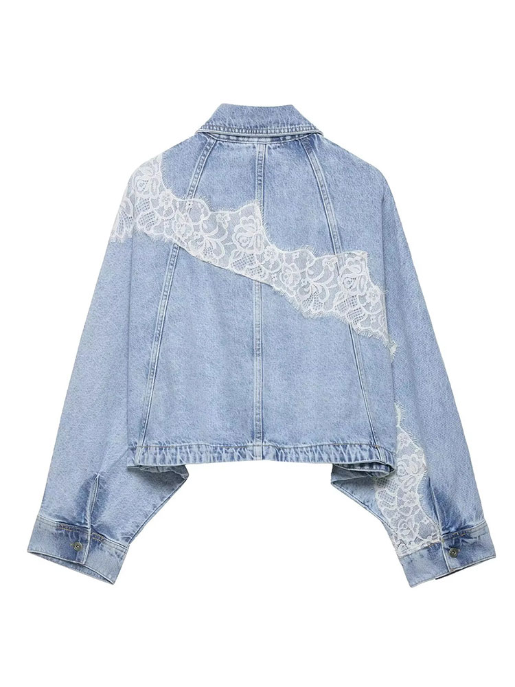HH Elegant Women Blue Denim Ja - Vintage Fashion Jacket incelemesi ve fiyatı