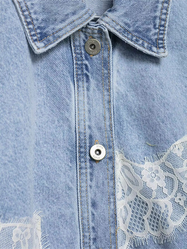 HH Elegant Women Blue Denim Ja - Vintage Fashion Jacket incelemesi ve fiyatı