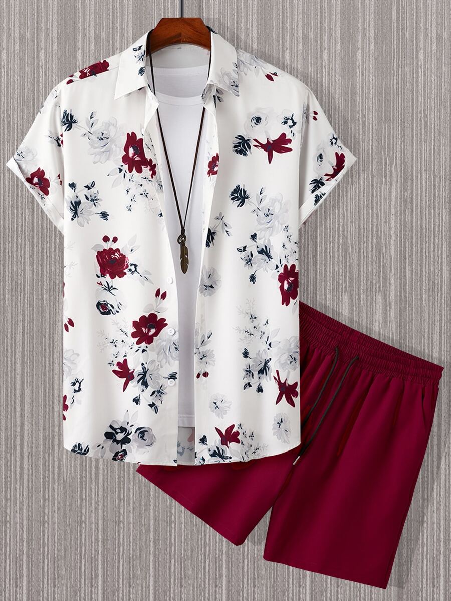 Manfinity Homme Men Casual Flo - Printed Floral Shirt incelemesi ve fiyatı