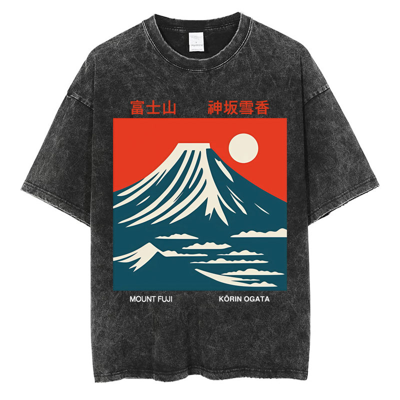 Japanese Style Hokkaido Wave T - Vintage Fashion Tokyo incelemesi ve fiyatı