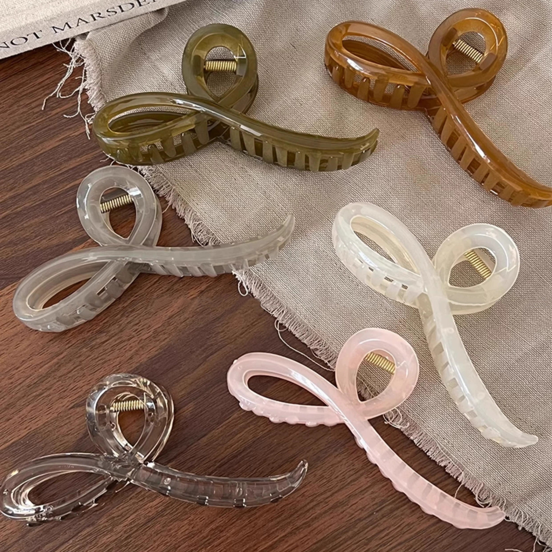 Elegant Jelly Color Bow Hair C - Vintage Fashion Ai incelemesi ve fiyatı