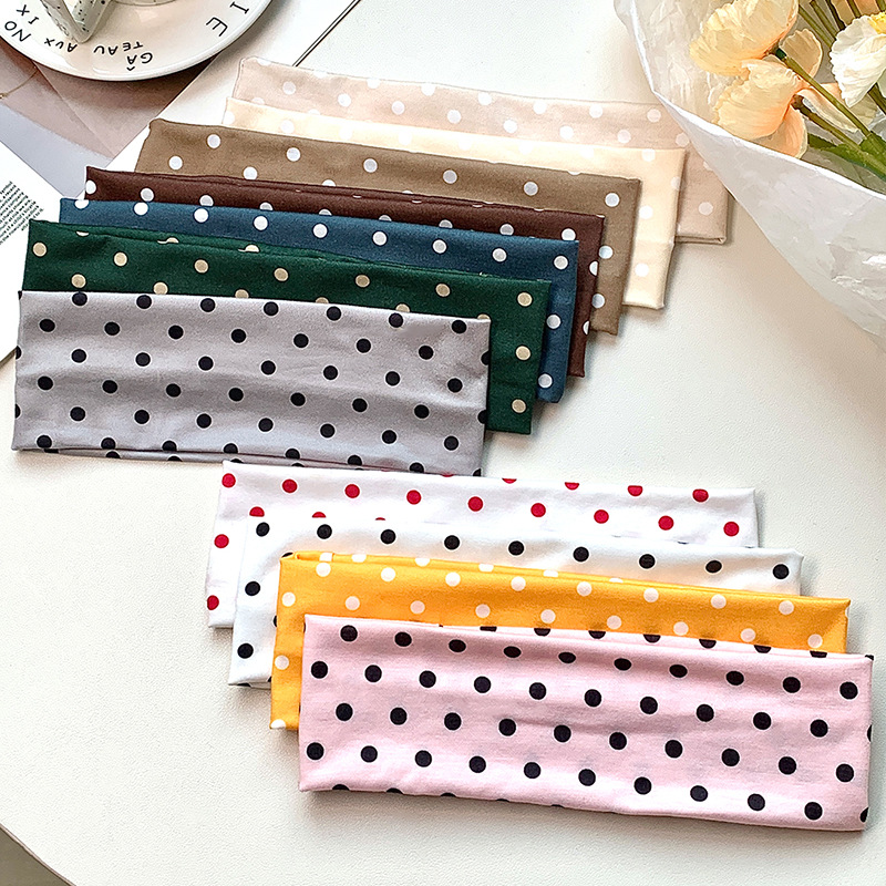 Retro Polka Dot Headbands For  - Vintage Fashion Bloggers incelemesi ve fiyatı