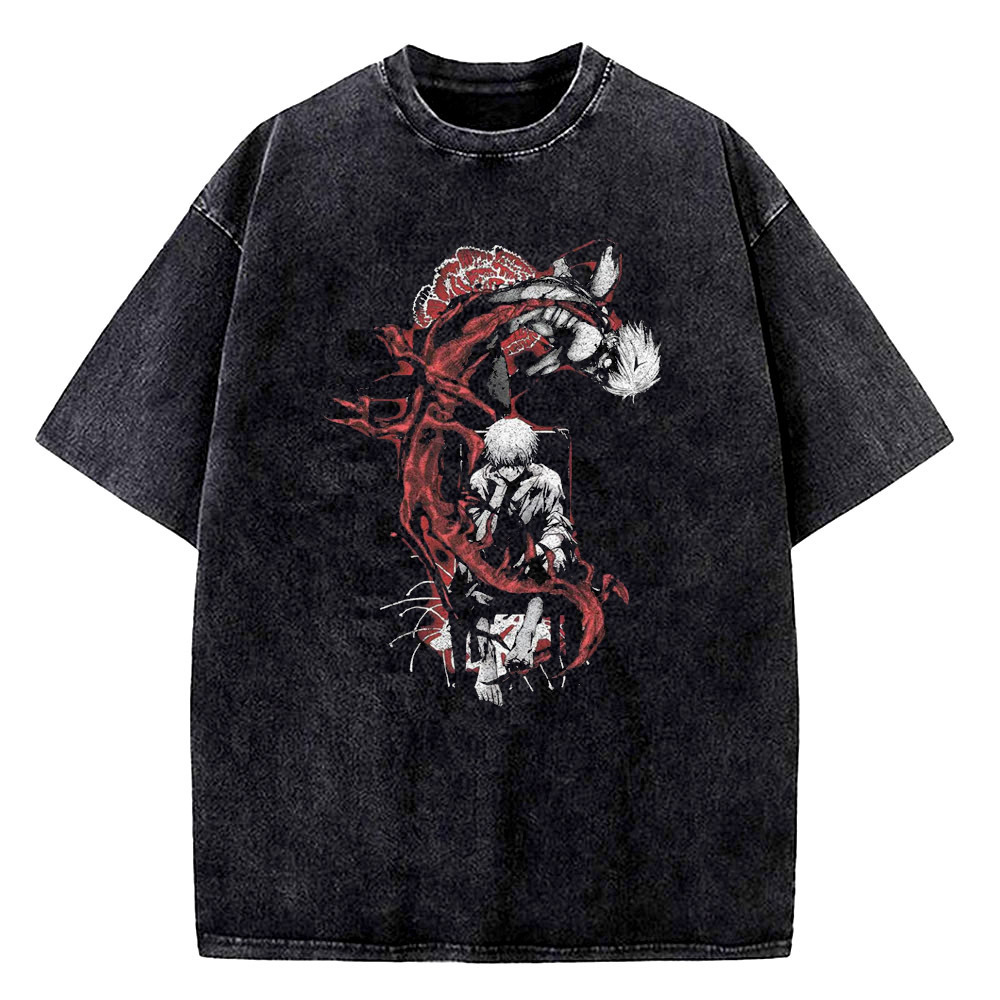 Tokyo Ghoul Vintage Washed cot - Vintage Fashion Tokyo incelemesi ve fiyatı