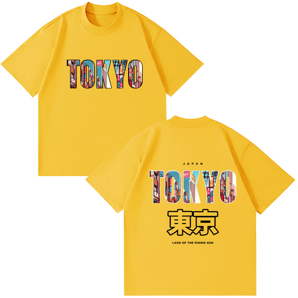 Japan Tokyo Printed T Shirts M - Vintage Fashion Tokyo incelemesi ve fiyatı