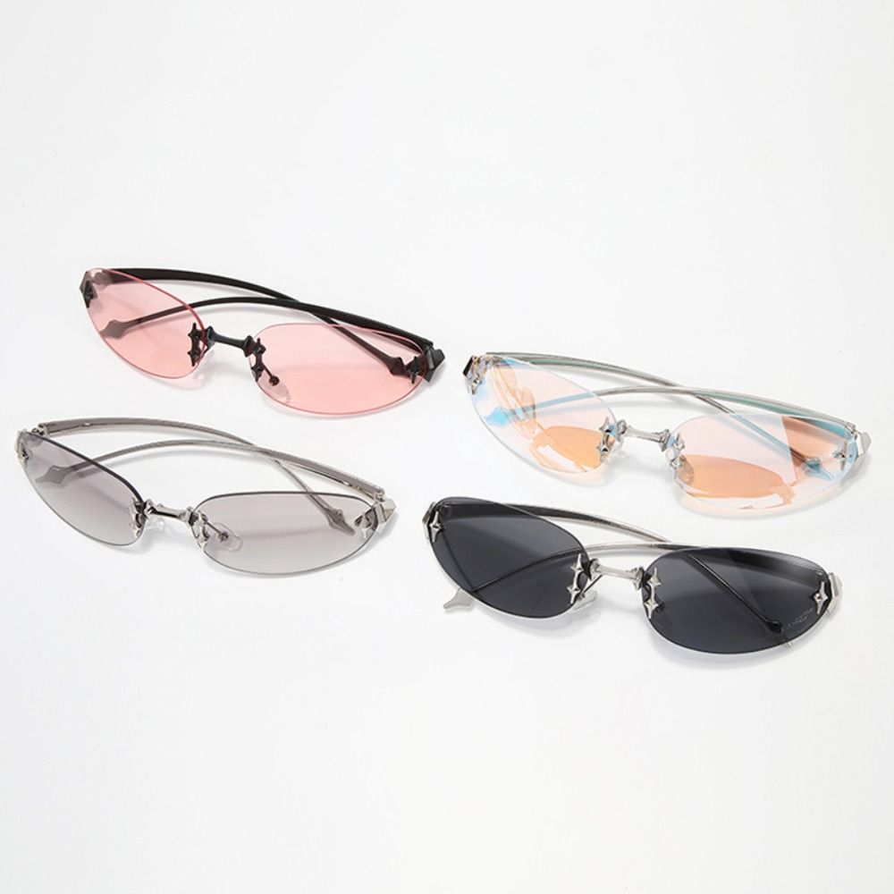 Y2K Style Frameless Sunglasses - Vintage Fashion Y2K incelemesi ve fiyatı