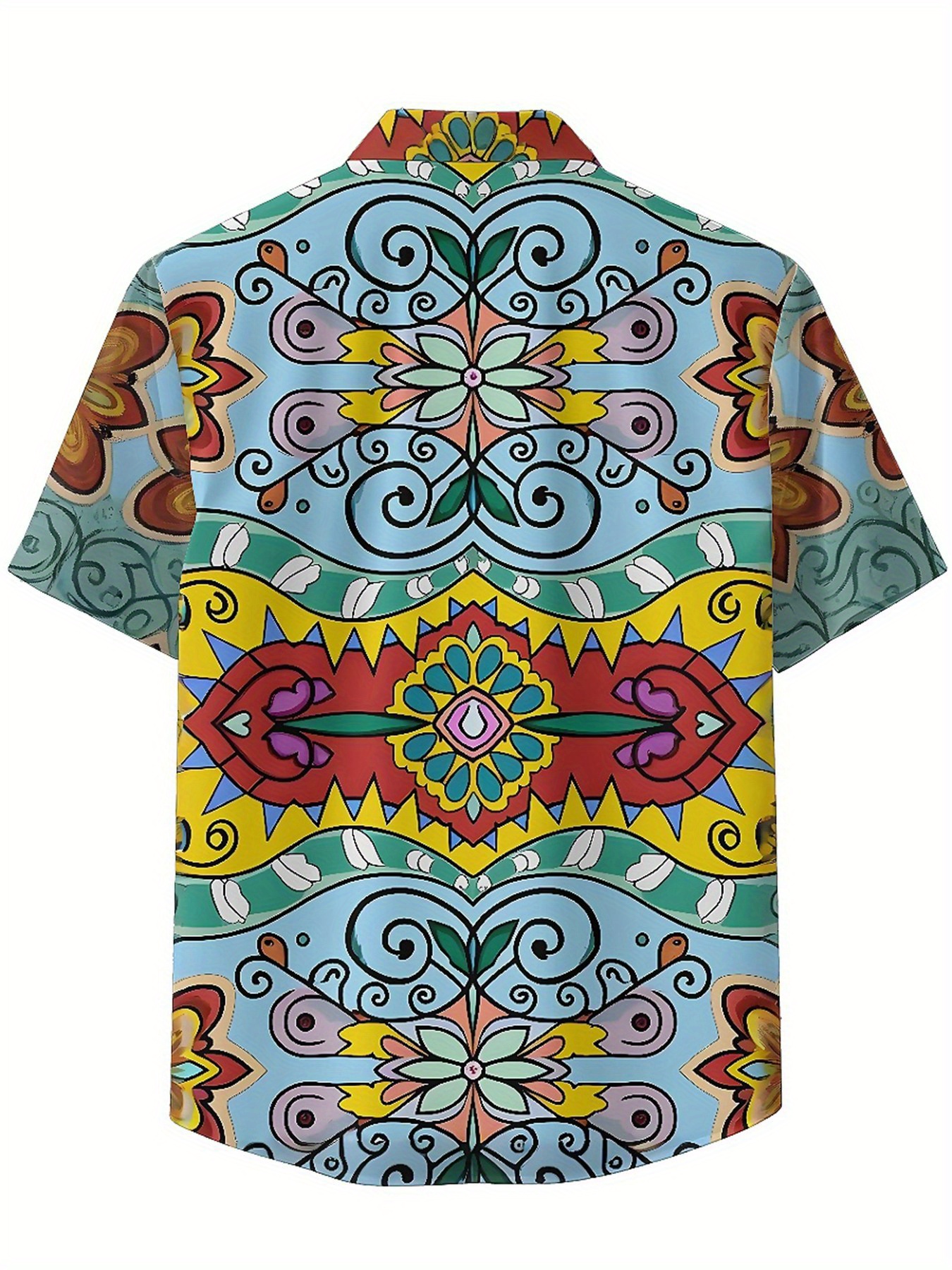 Men's Plus Size Hawaiian Shirt - Printed Floral Shirt incelemesi ve fiyatı