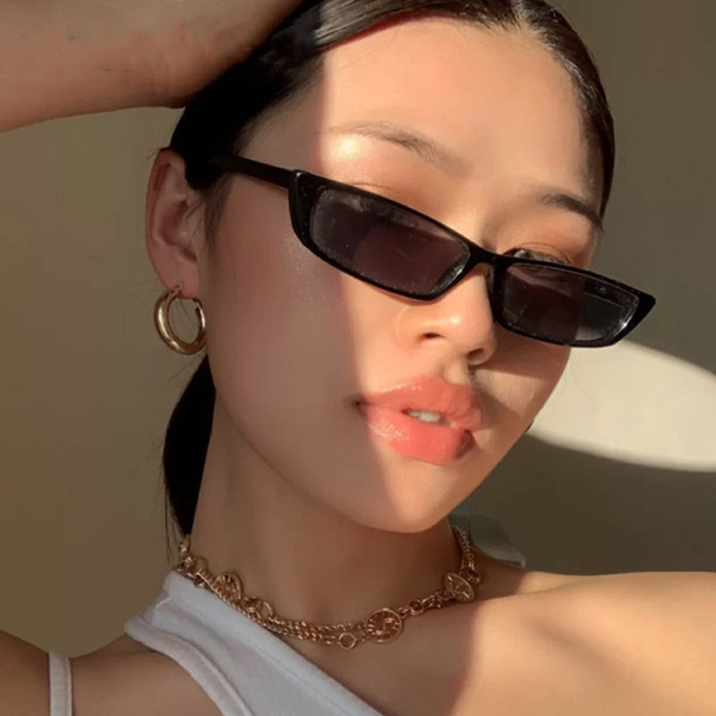 Small Rectangle Sunglasses Fas - Vintage Fashion Trends incelemesi ve fiyatı