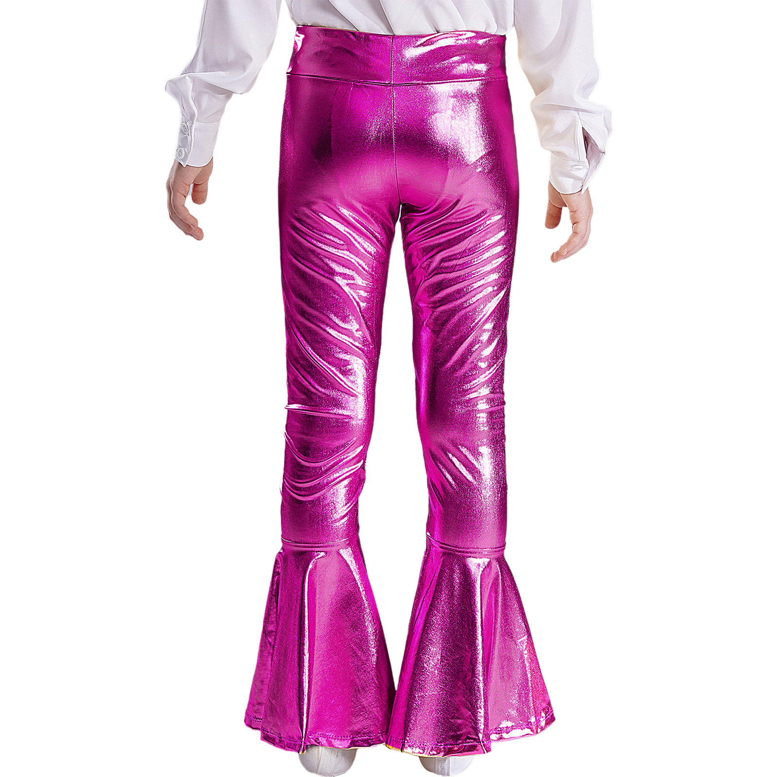 Kids Girls Shiny Metallic Flar - Wide Leg Trouser 70S incelemesi ve fiyatı