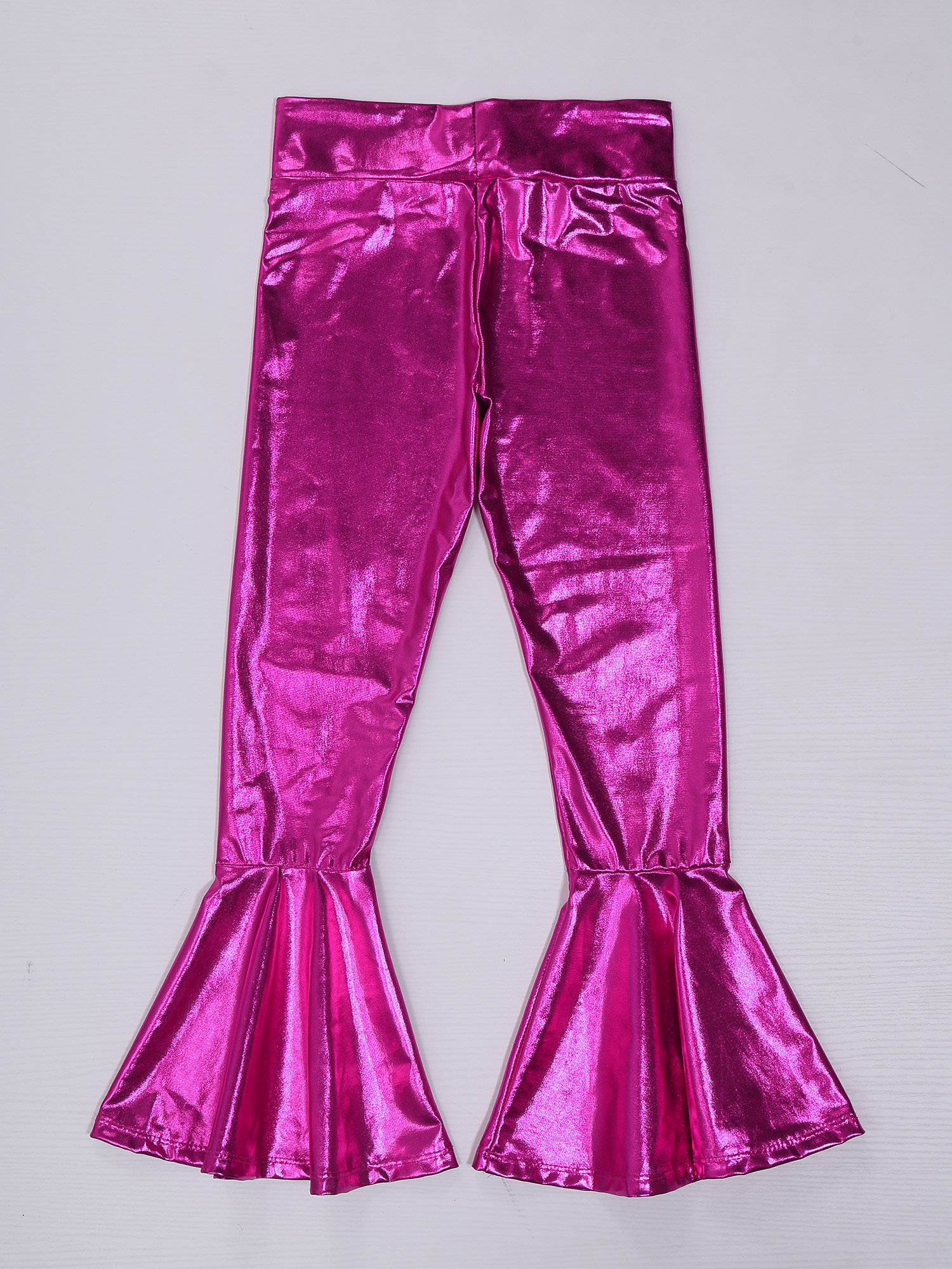 Kids Girls Shiny Metallic Flar - Wide Leg Trouser 70S incelemesi ve fiyatı