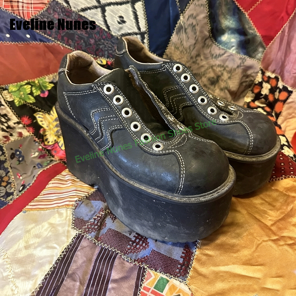 Y2K Platform Wedge Fashion Pum - Vintage Fashion Y2K incelemesi ve fiyatı