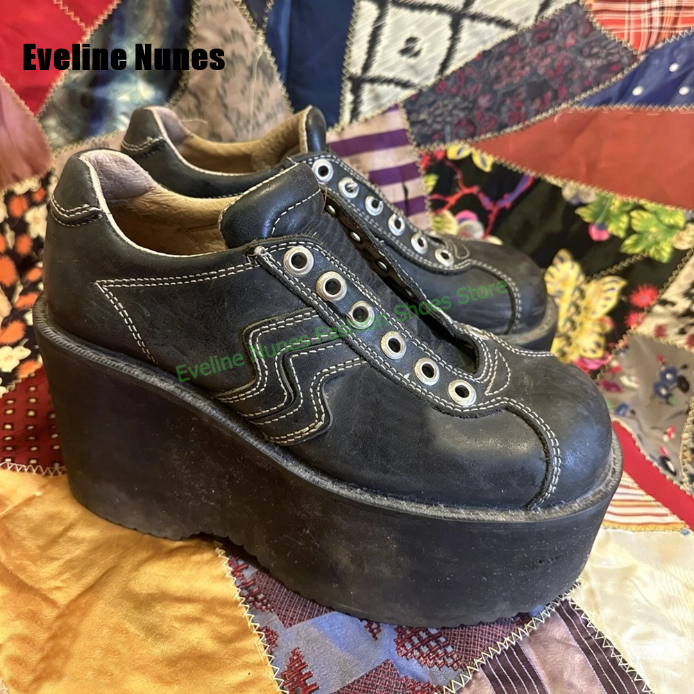 Y2K Platform Wedge Fashion Pum - Vintage Fashion Y2K incelemesi ve fiyatı