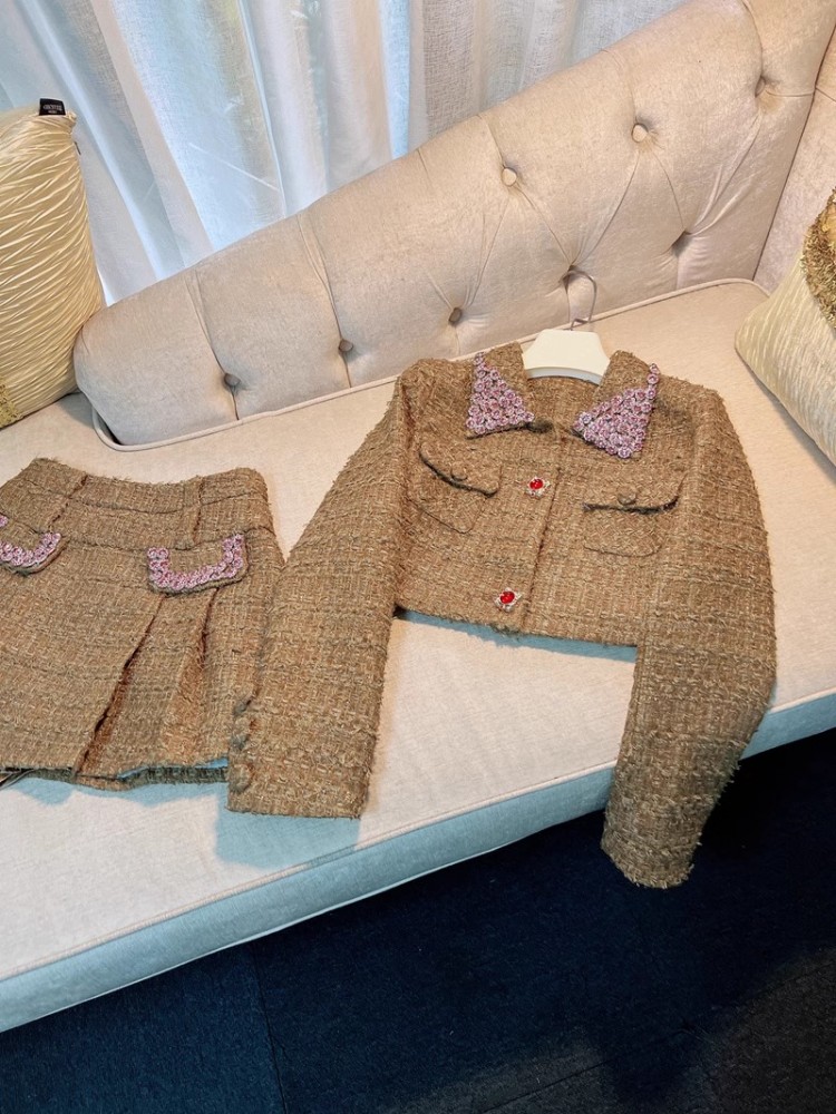 Two Piece Set Spring Autumn Wo - Vintage Fashion Jacket incelemesi ve fiyatı