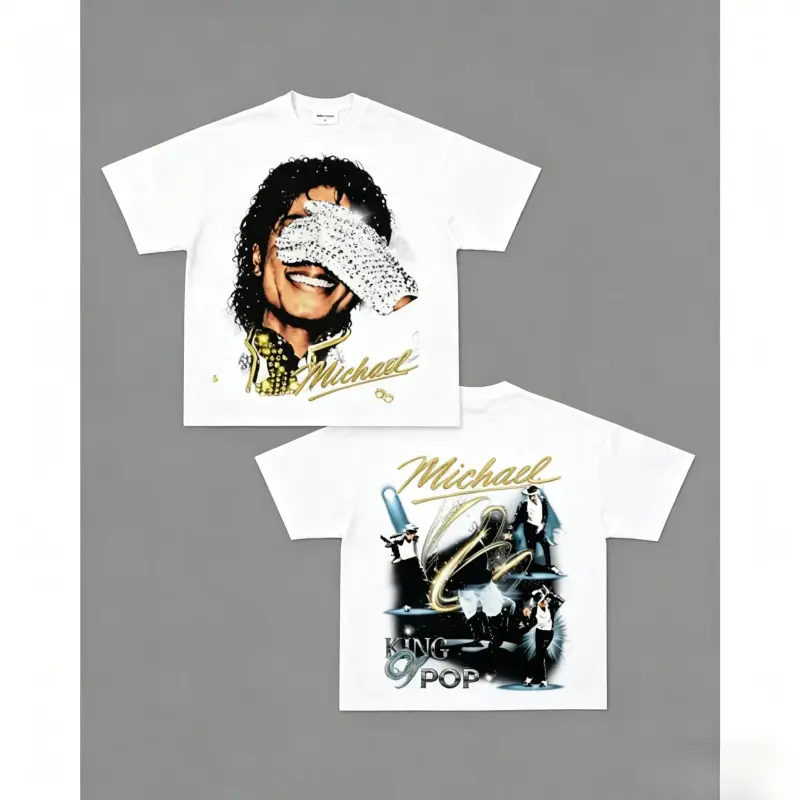 [100% cotton]Michael Jackson K - Vintage Fashion Y2K incelemesi ve fiyatı