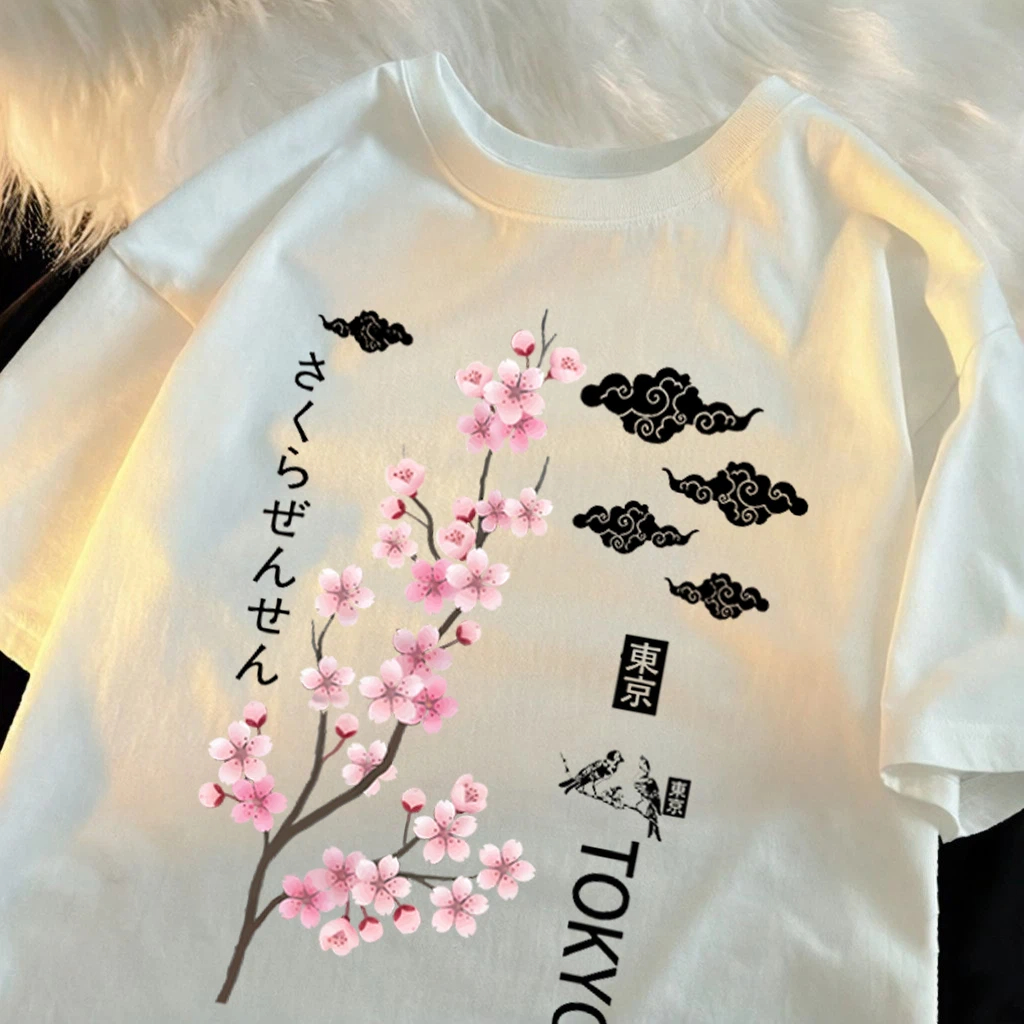 Tokyo Print T-Shirt for Women  - Vintage Fashion Tokyo incelemesi ve fiyatı