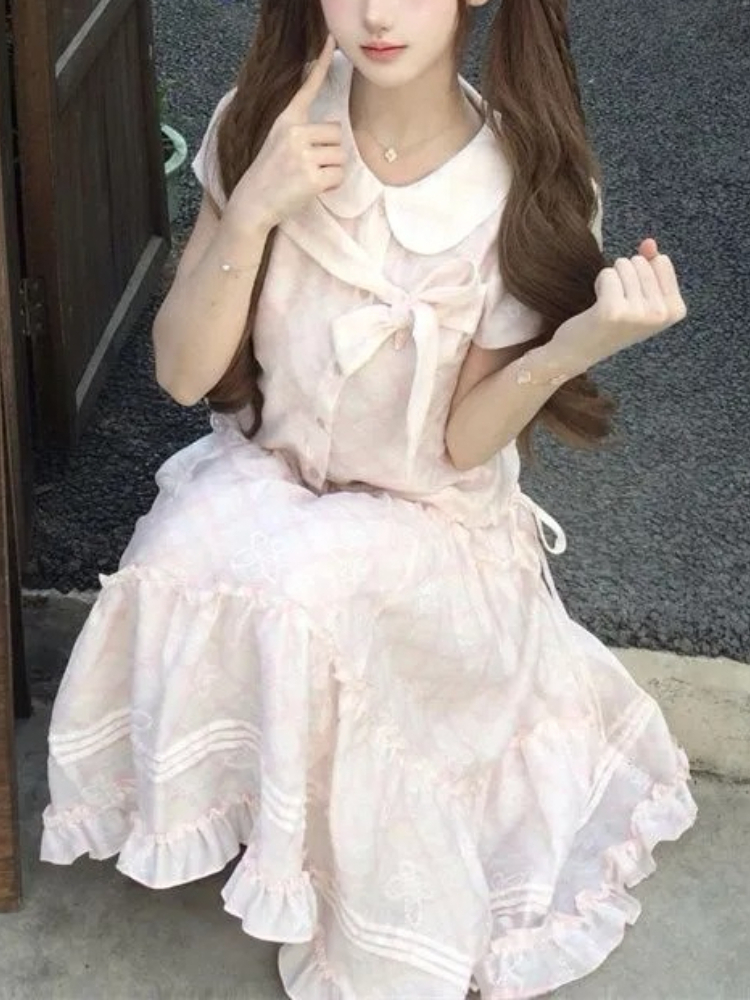 Japanese Vintage Sweet Bow Pet - Vintage Fashion Ai incelemesi ve fiyatı