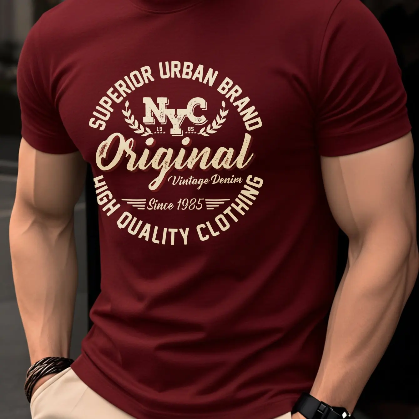 Korean Streetwear Men 100% Cot - Vintage Fashion Nyc incelemesi ve fiyatı